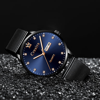 Orologio uomo multifunzione impermeabile luminescente