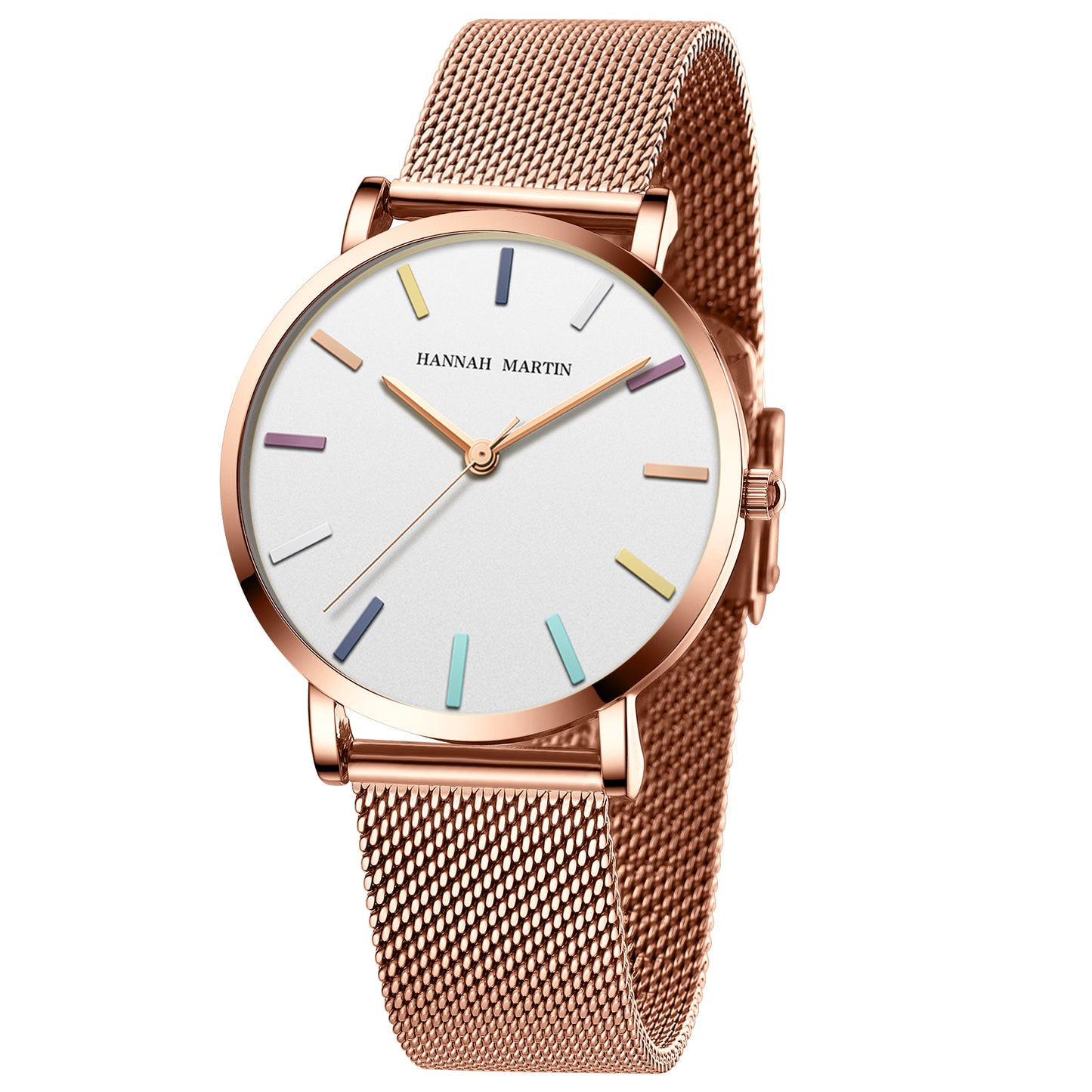 Orologio da donna impermeabile arcobaleno