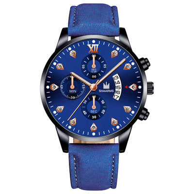 Orologio cronografo uomo con diamanti
