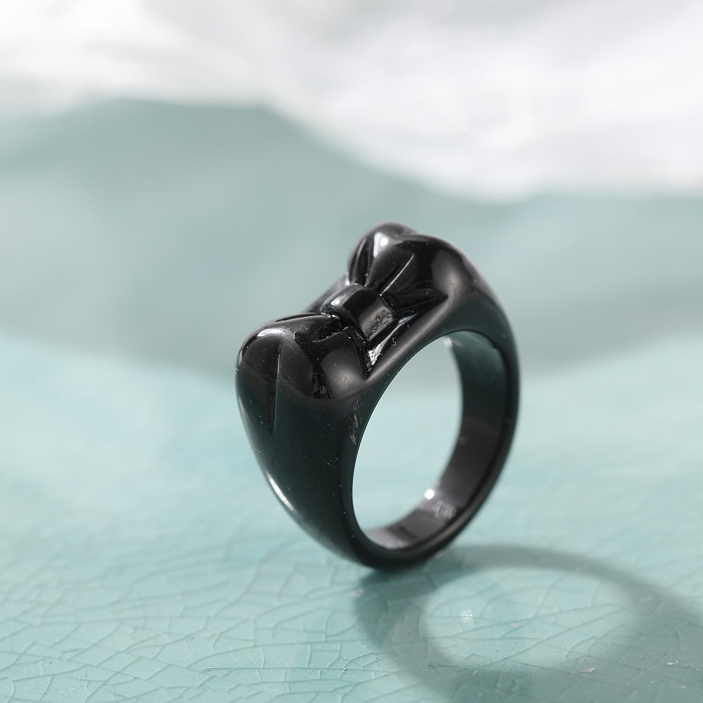 Anello farfalla resina