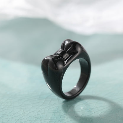 Anello farfalla resina