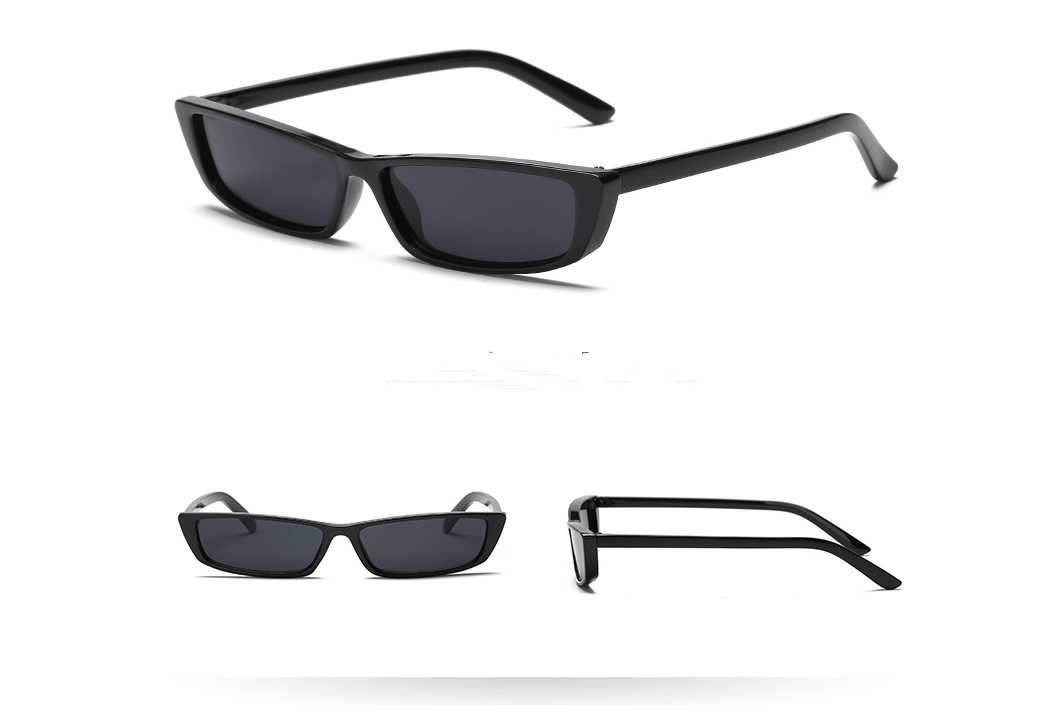 Occhiali da sole quadrati small-frame da donna
