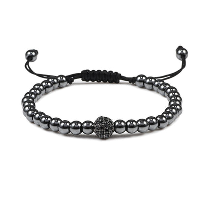 Bracciale perle zirconi