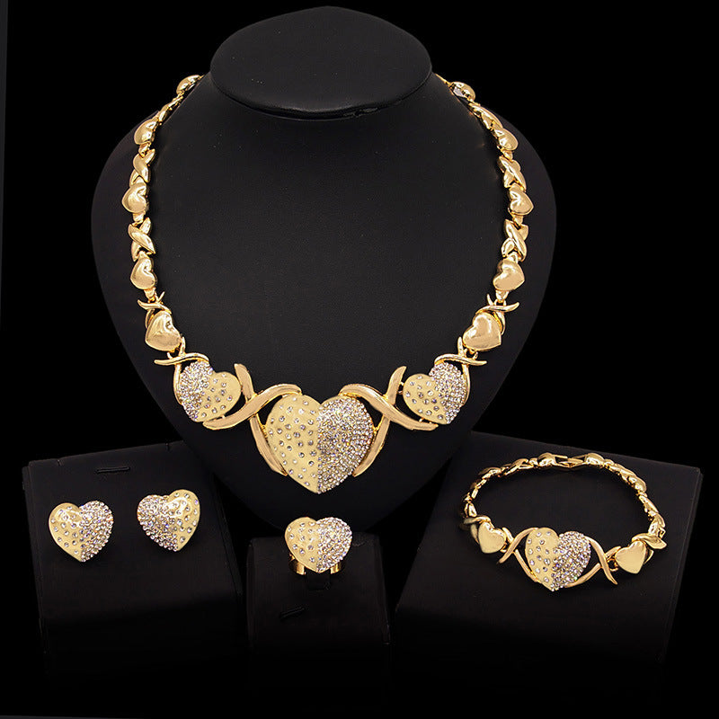 Set gioielli in lega di zinco
