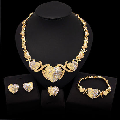 Set gioielli in lega di zinco