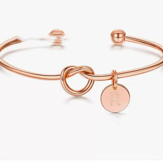 Bracciale lettere cuore fai da te