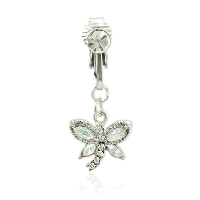 Anello Piercing Finto Cuore