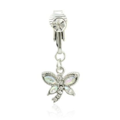 Anello Piercing Finto Cuore