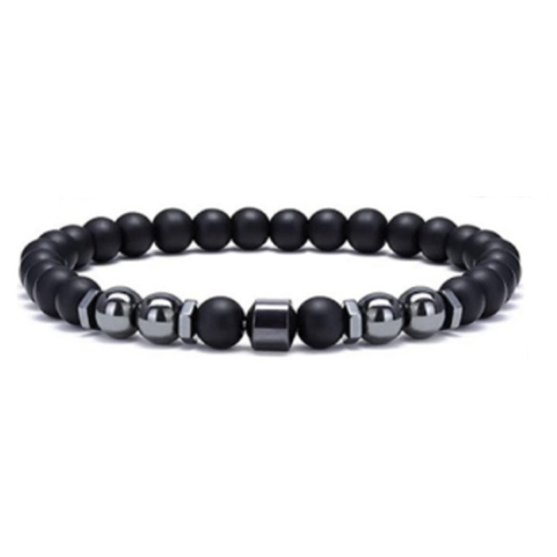 Bracciale ossidiana di coppia