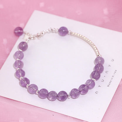 Bracciale ametista lavanda