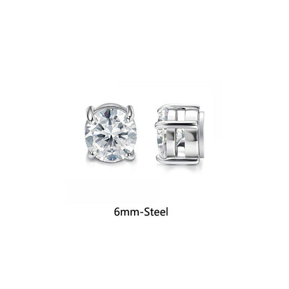 Orecchini clip croce magnetici