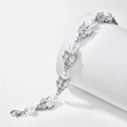 Collana zirconi micro-incastonata