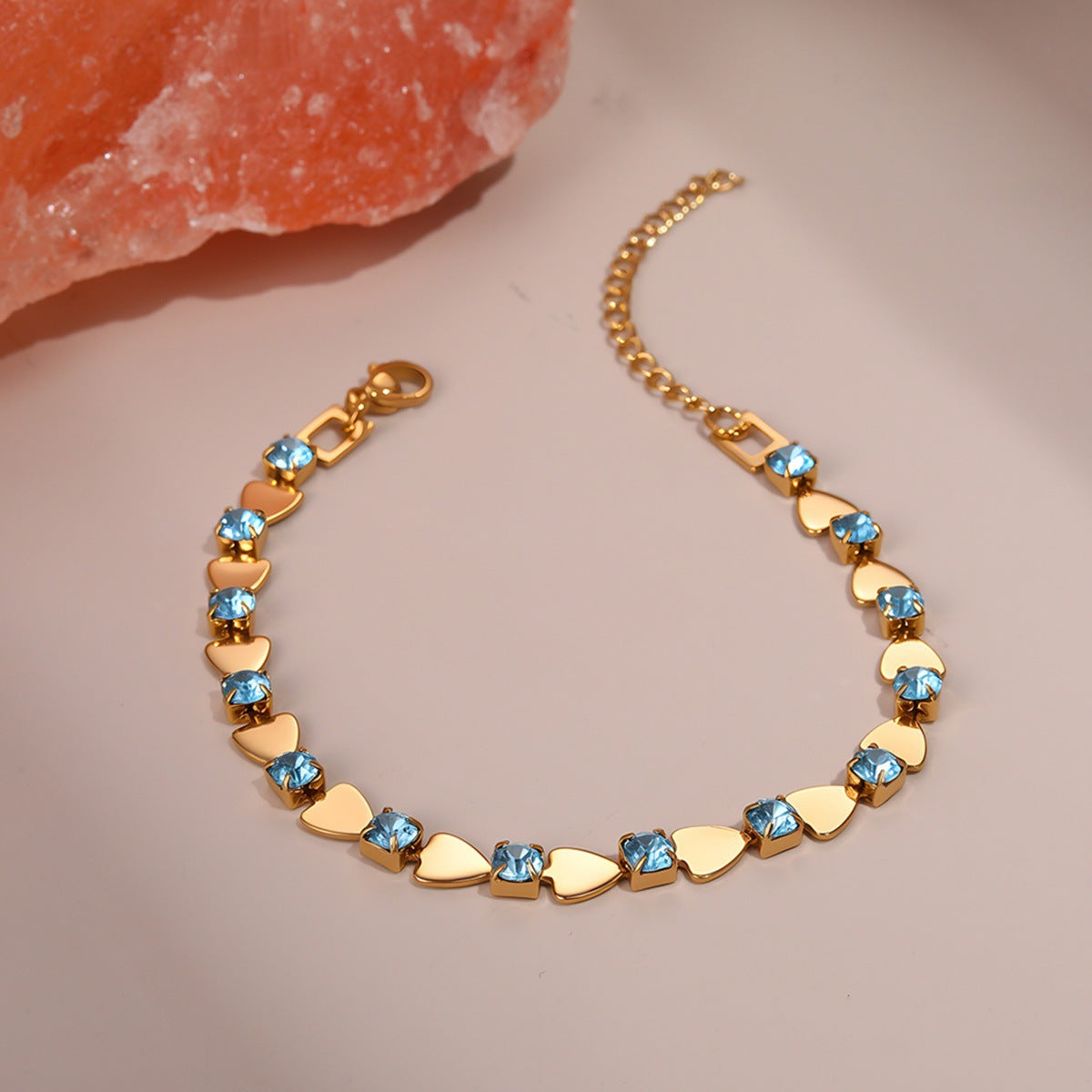 Bracciale zircone colorato