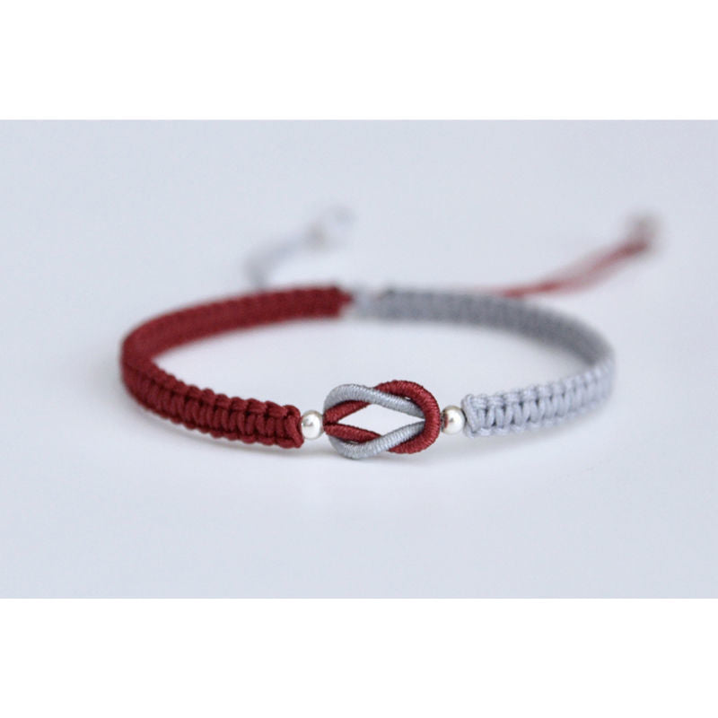 Bracciale intessuto a mano