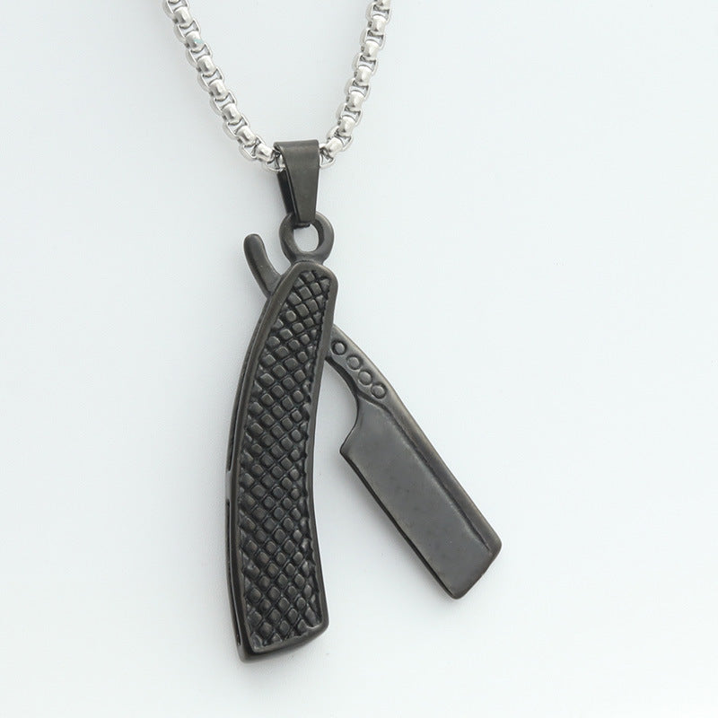 Collana ciondolo punk