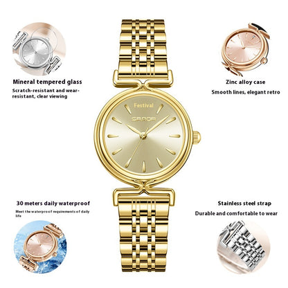 Orologio donna maglia retrò