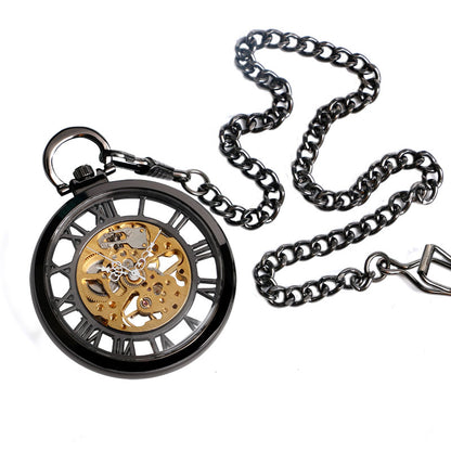 Orologio da tasca meccanico a cifre romane