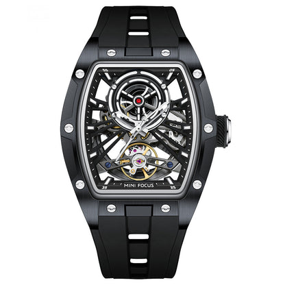 Orologio automatico scheletrato in acciaio da uomo