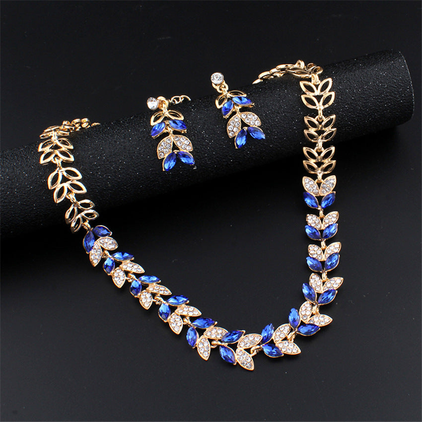 Collana onda metallo