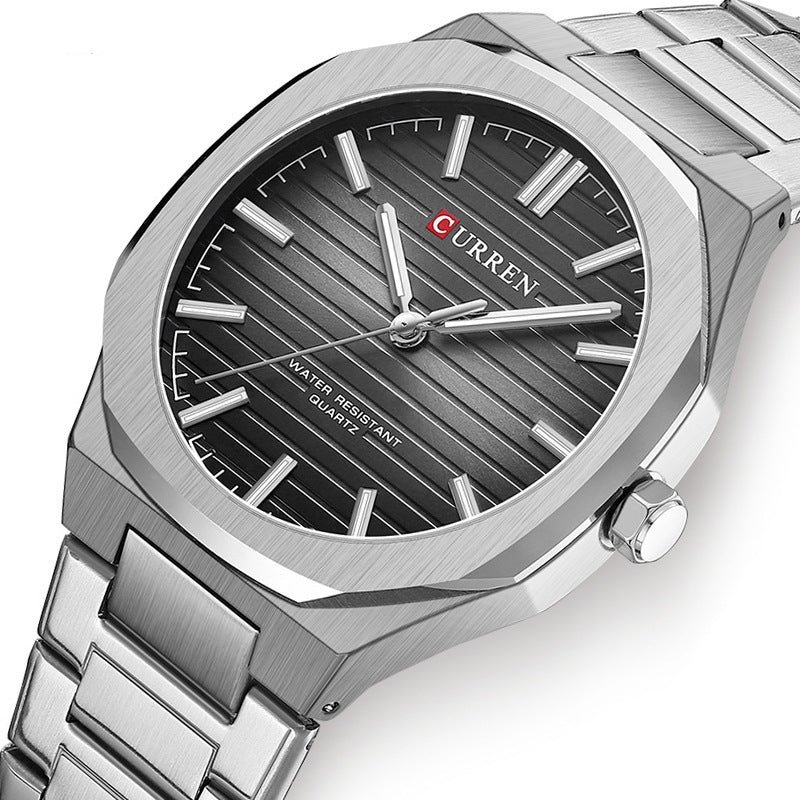 Orologio acciaio da uomo
