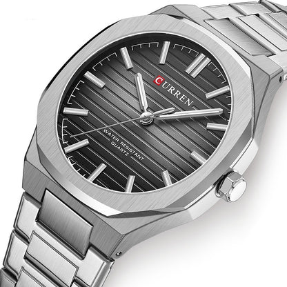 Orologio acciaio da uomo