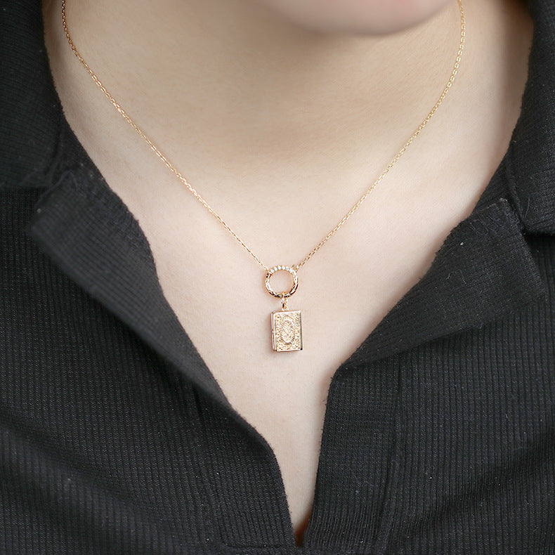 Pendente argento antico