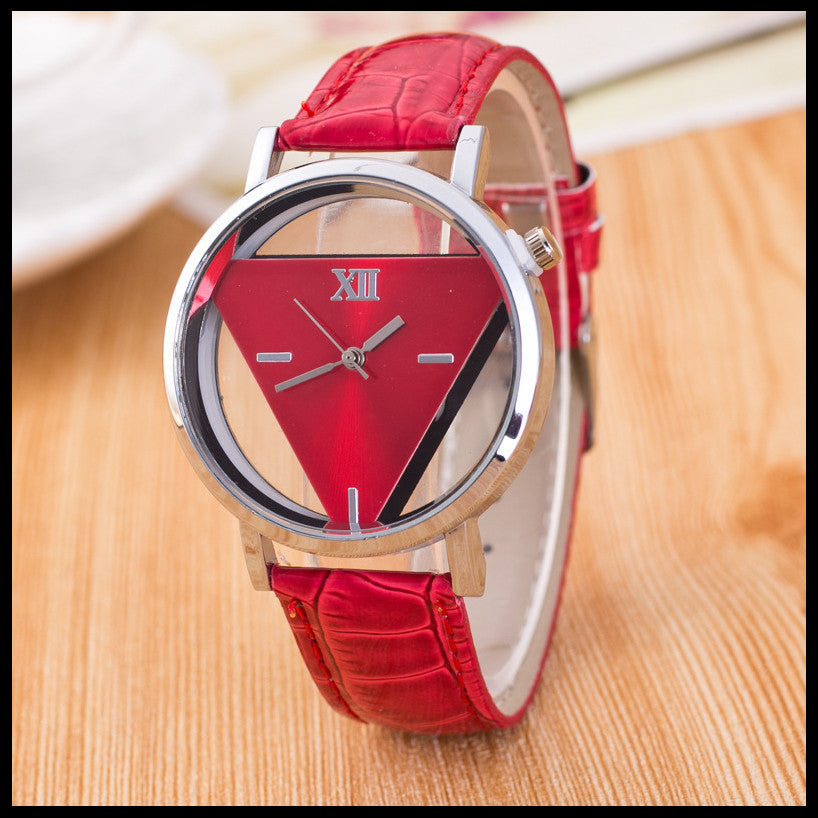 Orologio triangolare doppia faccia