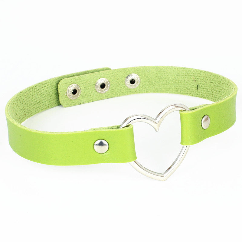 Collana amore in similpelle