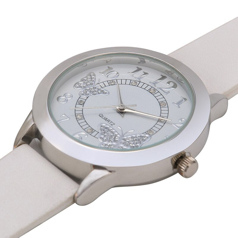 Orologio da ragazza impermeabile al quarzo