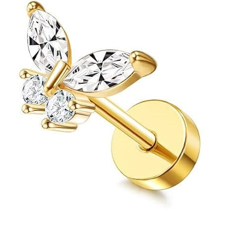 Orecchini zircone mini