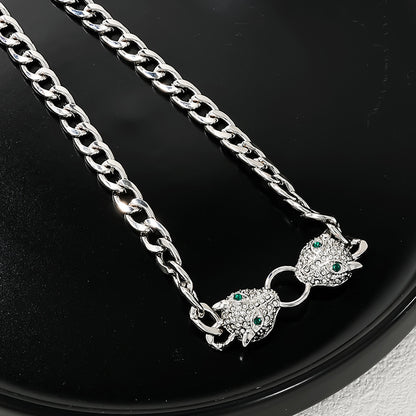 Collana leone smaltata