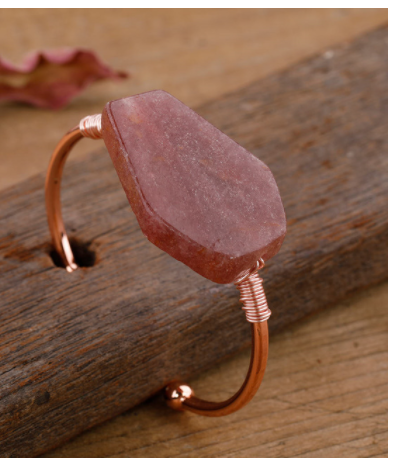 Bracciale pietre grezze