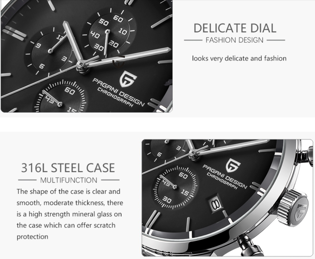 Orologio al quarzo calendario
