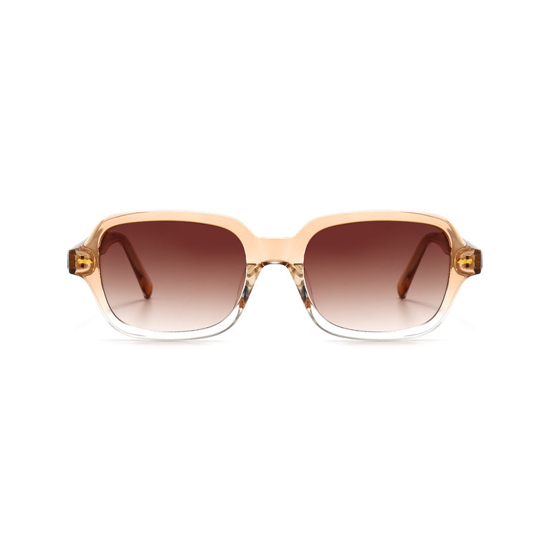 Occhiali da sole montatura grande stile retro