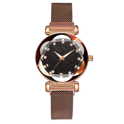 Orologio donna mesh diamanti