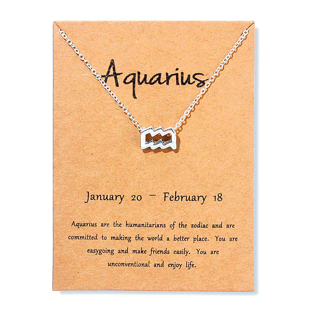 Collana segno zodiacale da donna