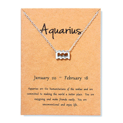 Collana segno zodiacale da donna