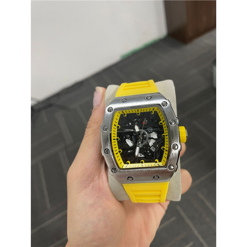 Orologio da uomo con quadrante luminoso