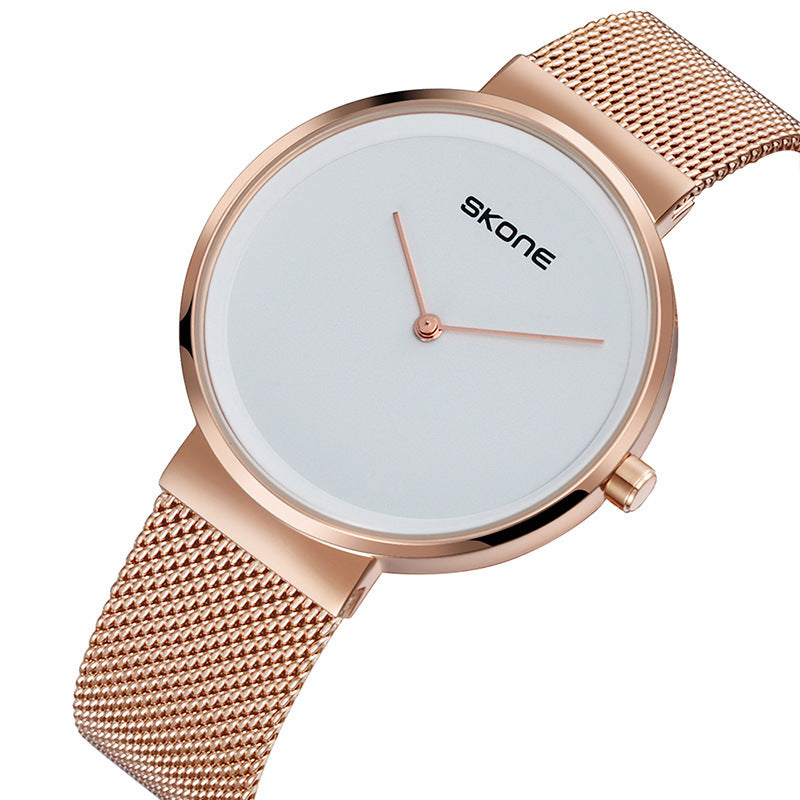 Orologio cinturino maglia in quarzo impermeabile