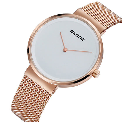 Orologio cinturino maglia in quarzo impermeabile
