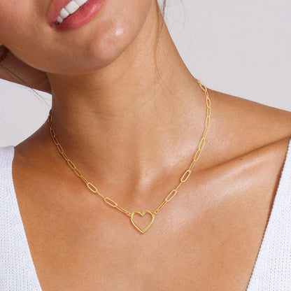 Collana cuore da donna
