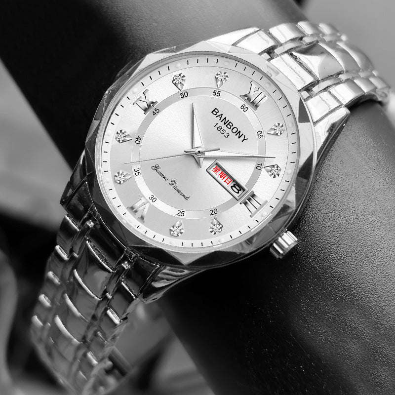 Orologio da uomo con cinturino corda