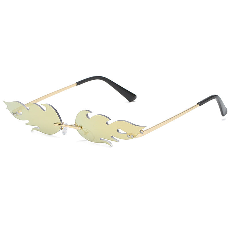 Occhiali da sole rimless metallo