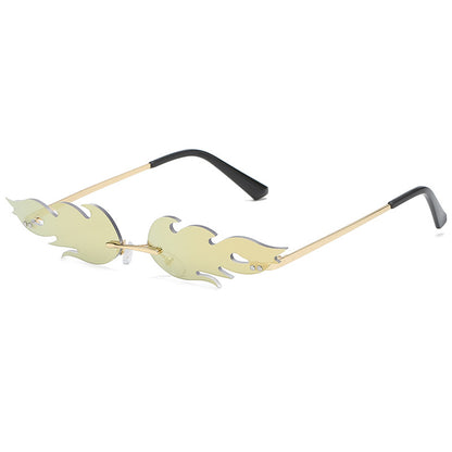 Occhiali da sole rimless metallo