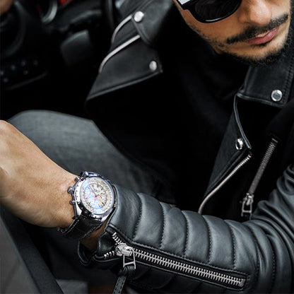 Orologio meccanico uomo multifunzione
