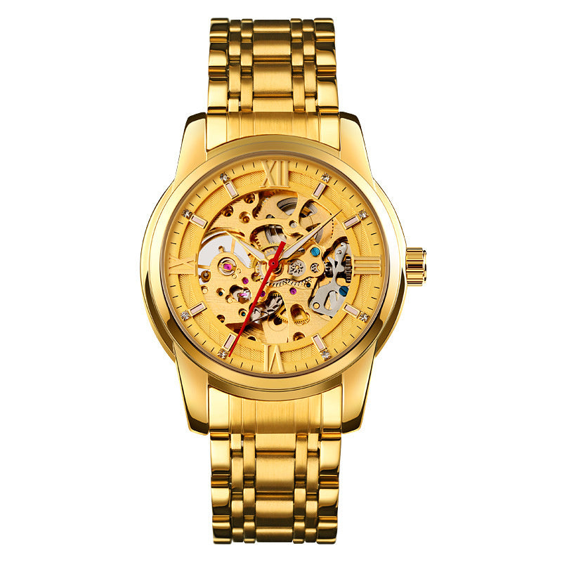 Orologio uomo automatico pelle