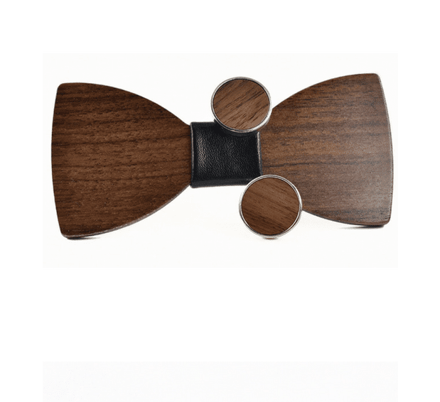 Gemelli papillon in legno