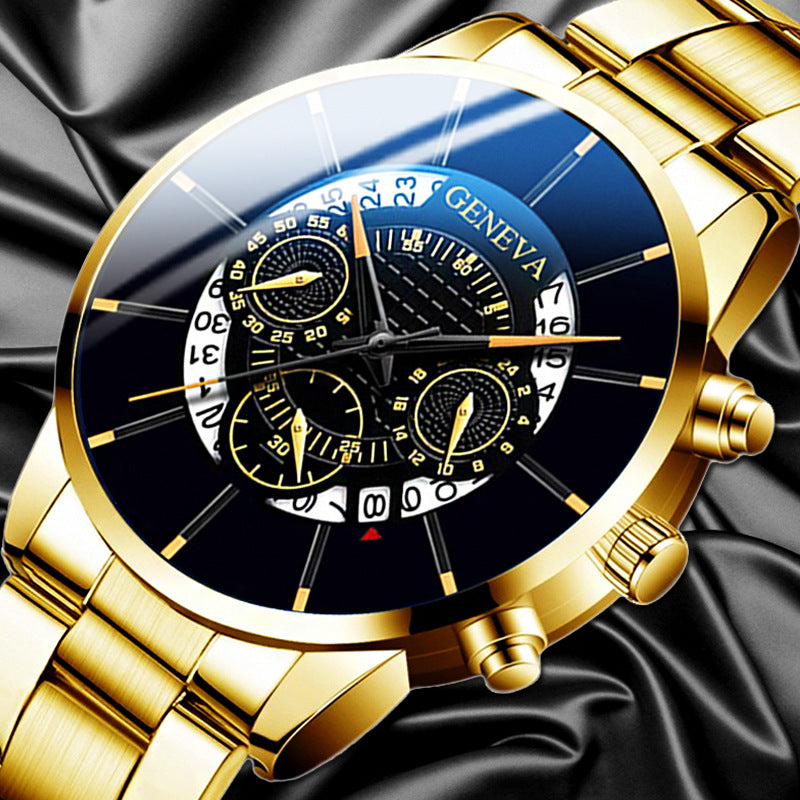 Orologio acciaio con calendario