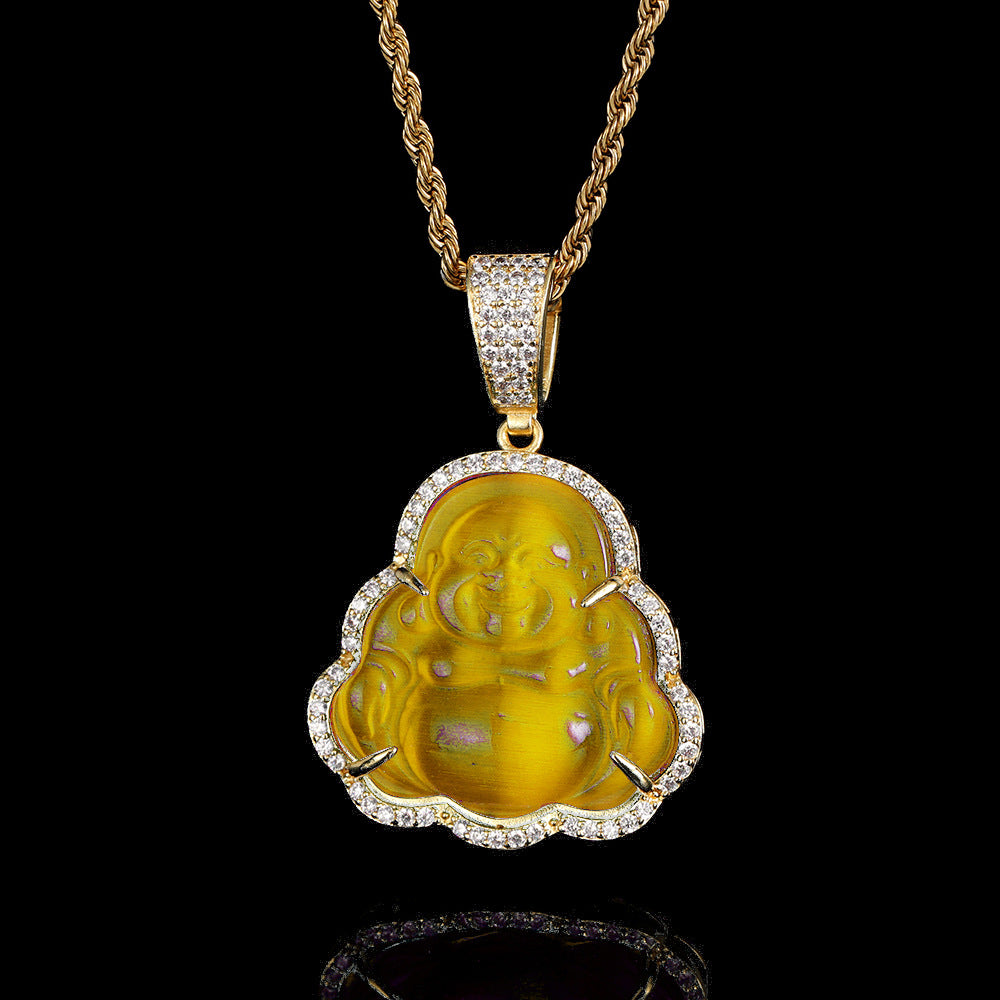 Collana Buddha con opale