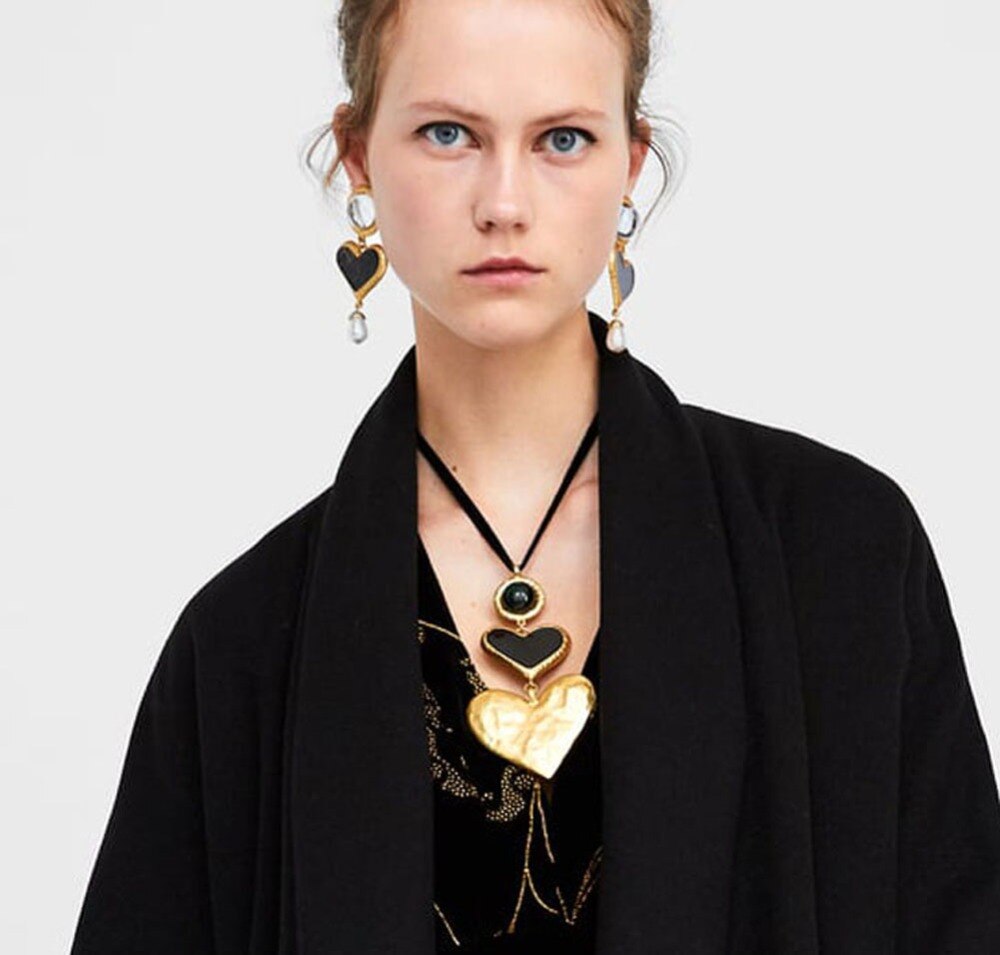 Orecchini goccia oversize